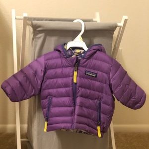 Patagonia hooded down sweater jacket